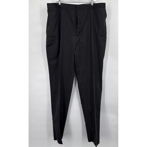 NWOT Men's Riverside Twill Dark Grey Work Pants 48 Waist Unhemmed Extra Pockets